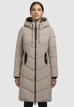 ARIBAY - Wintermantel - graubeige