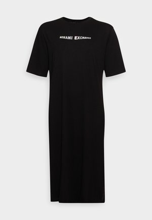DRESS - Jersey dress - black