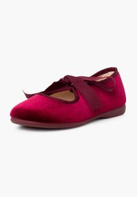 Pisamonas Ballerine con cinturino - burdeos