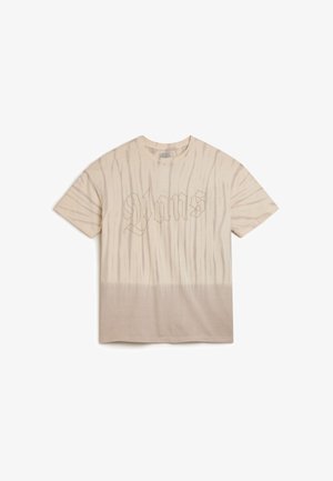 Vans HEADLINER - T-shirt con stampa - light beige