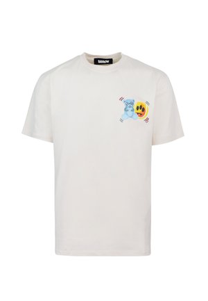 Barrow MINI ORSETTO - Camiseta estampada - bianco