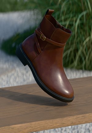 Ankle boots - brown