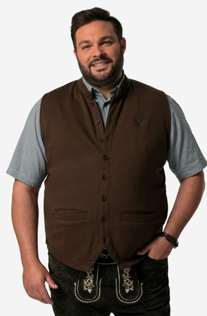 Vest - black brown