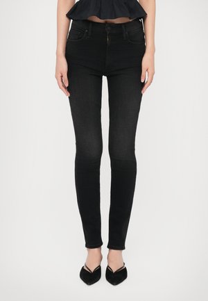 HIGH WAISTED LOOKER - Jeans Skinny Fit - black