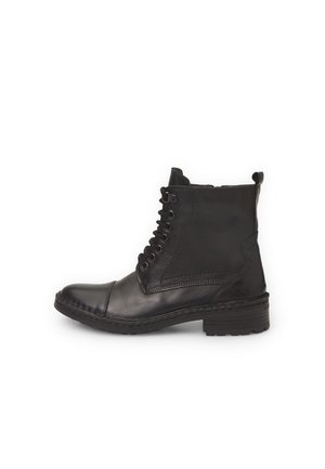 Botines con cordones - schwarz