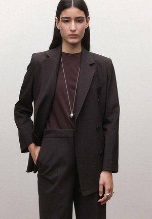 Abrigo corto - dark brown