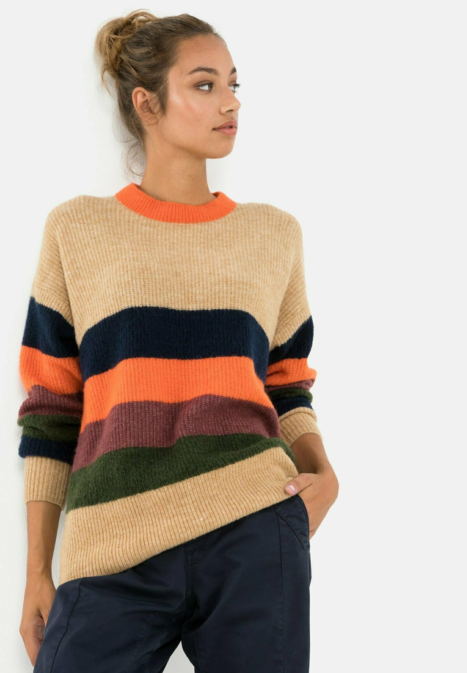 caramel coloured jumpers