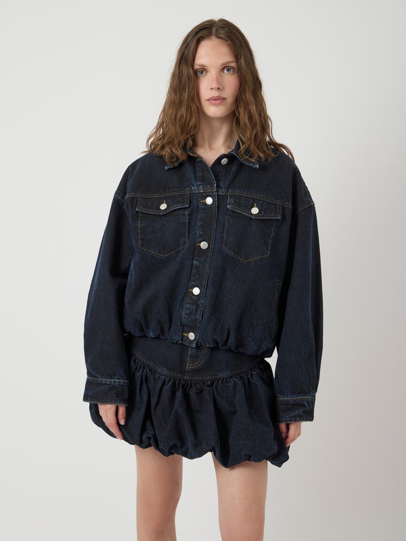 YAS - YASBROOKE  - Veste en jean - dark blue denim, Agrandir
