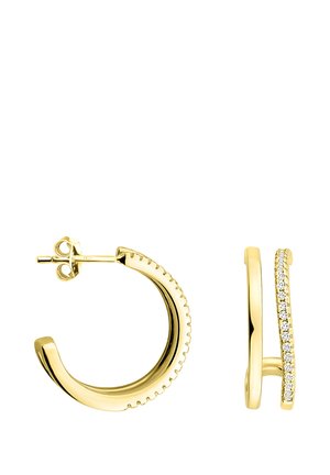 DOUBLED - Øreringe - gold coloured