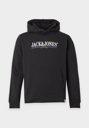 Jack & Jones, JORFREDERIKSBERG GRAPHIC HOOD - Sweat à capuche - black
