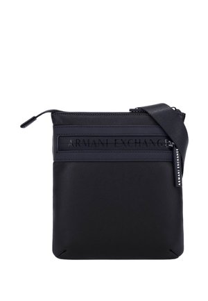 Armani Exchange, MESSENGER BAG - Sac bandoulière - black   black