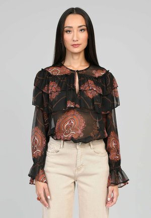 Blouse - bohemia noir