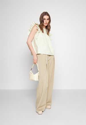 2nd Day CORA CRISPY POPLIN - Μπλούζα - silver green