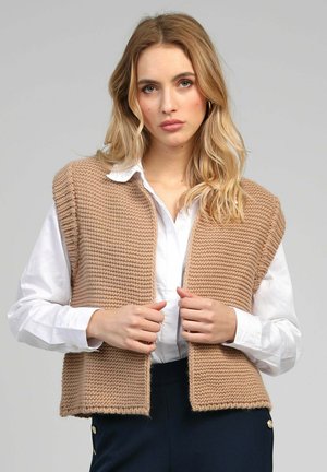 LEGRINGOT - Veste sans manches - beige