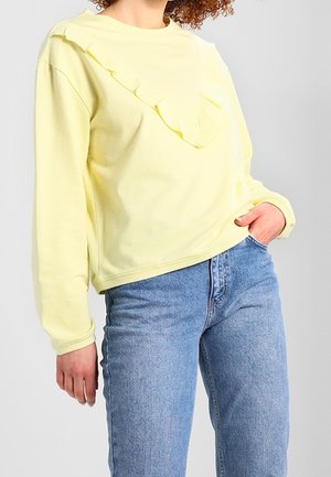 Sweatshirt - yellow