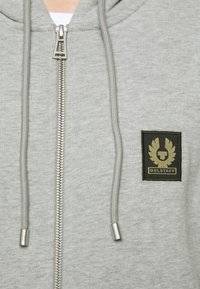 Belstaff FULL ZIP HOODIE - Camisola com fecho - grey melange