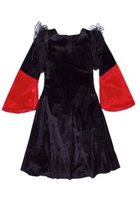 Corimori VAMPIR HALLOWEEN DRACULA HEXE KARNEVAL - Freizeitkleid - schwarz rot