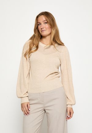 MSLIV LONG SLEEVE - Svetrík - medal gold metallic