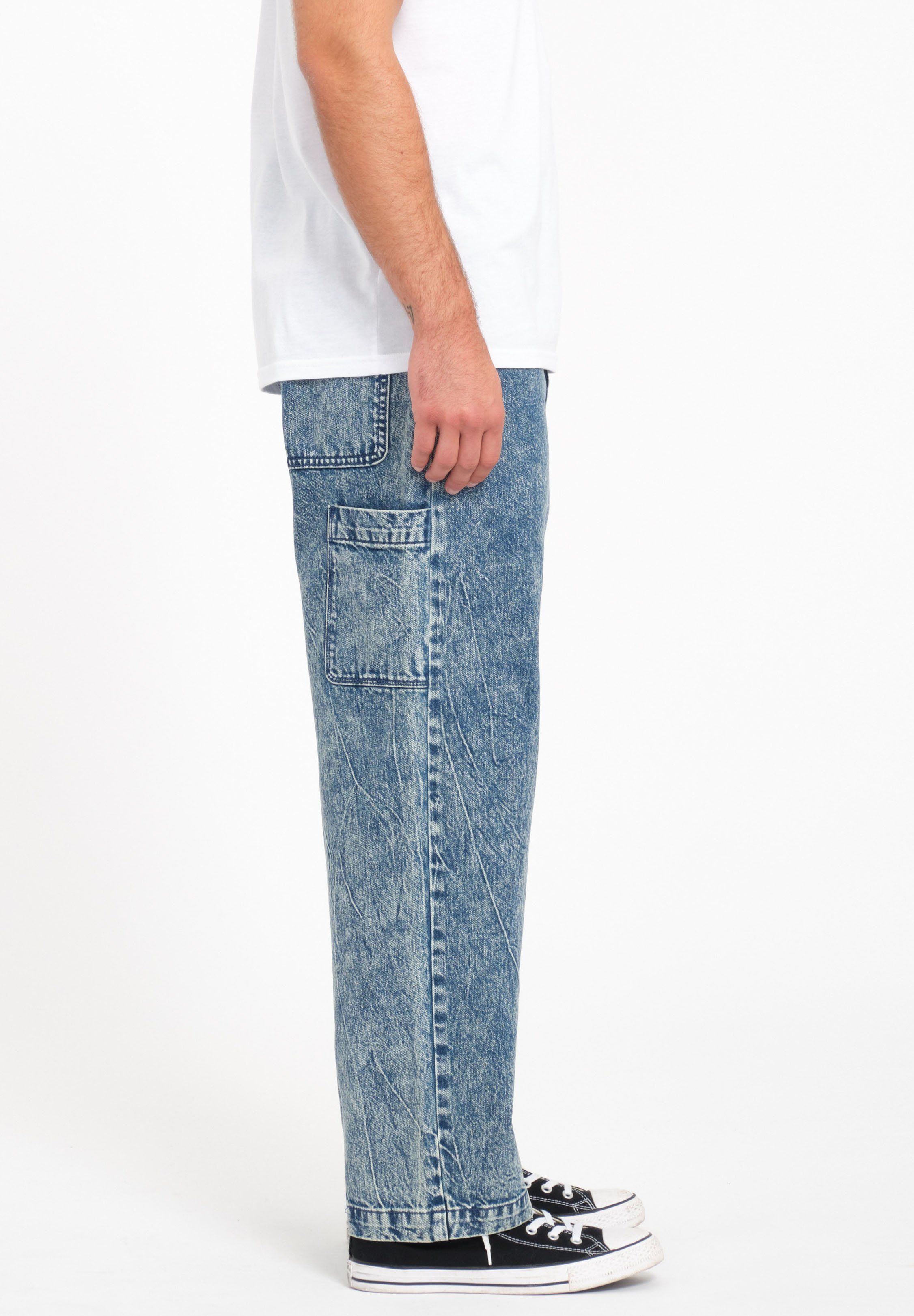 Volcom KRAFTSMAN II DNM - Relaxed fit jeans - sea spray/blue - Zalando