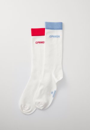 TENNISSOCK SINGLESTRIPE UNISEX 2 PACK - Chaussettes - off-white