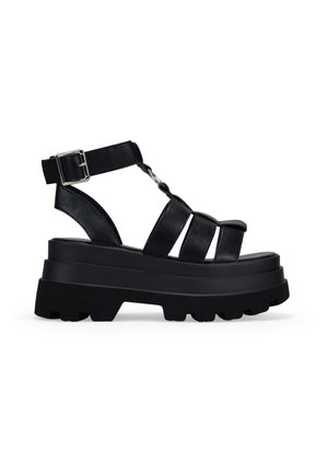 Bosanova CON HEBILLA - Sandalias con plataforma - black