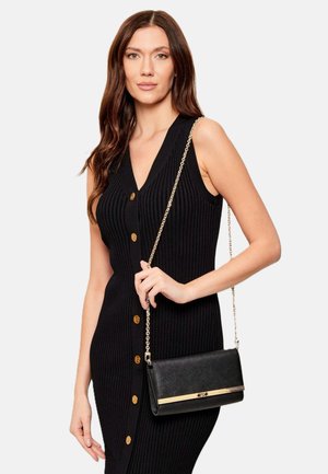 Michael Kors, MONA L_CLUTCH - Listová kabelka - black