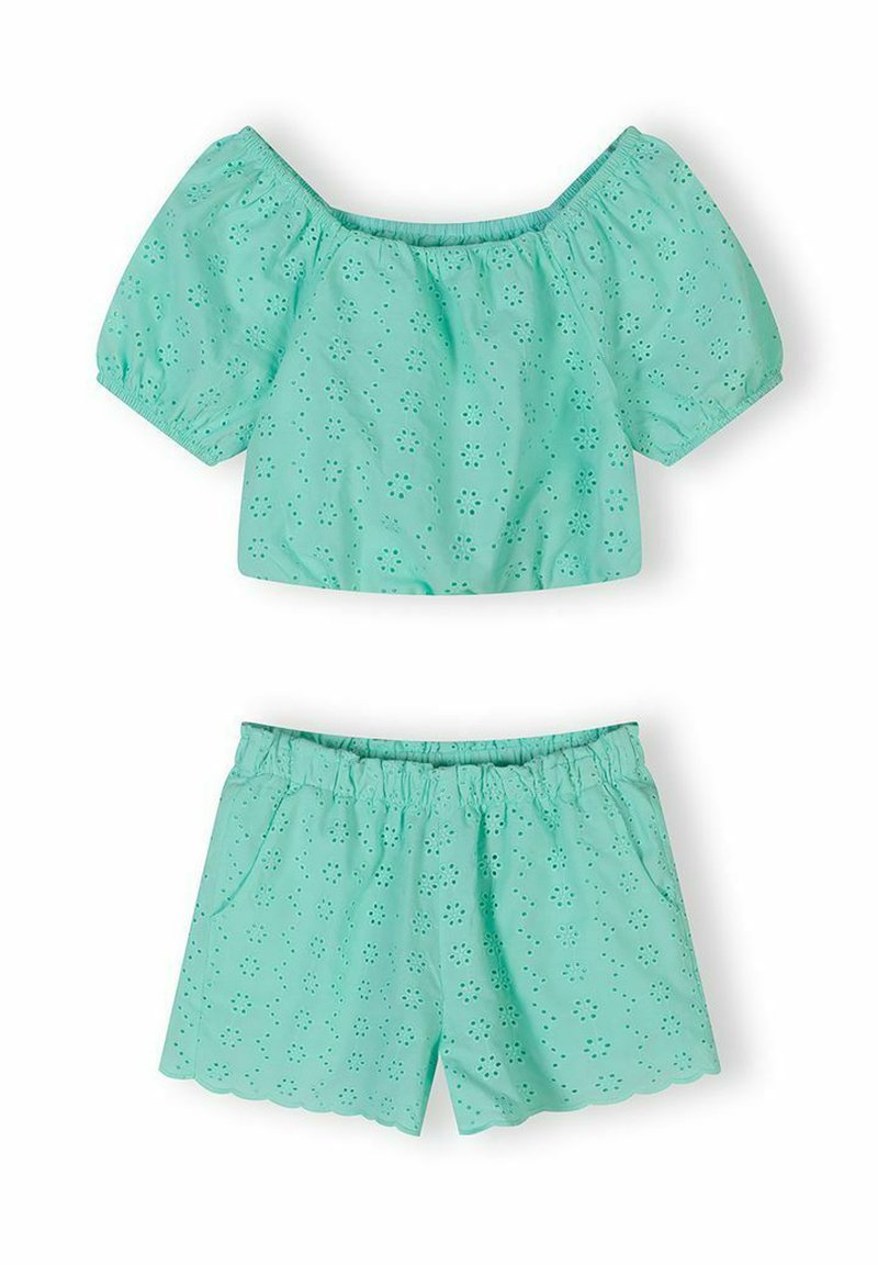 MINOTI SET WITH ELASTICATED - Shorts - light green/verde claro - Zalando.es