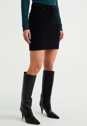 Falda vaquera - black