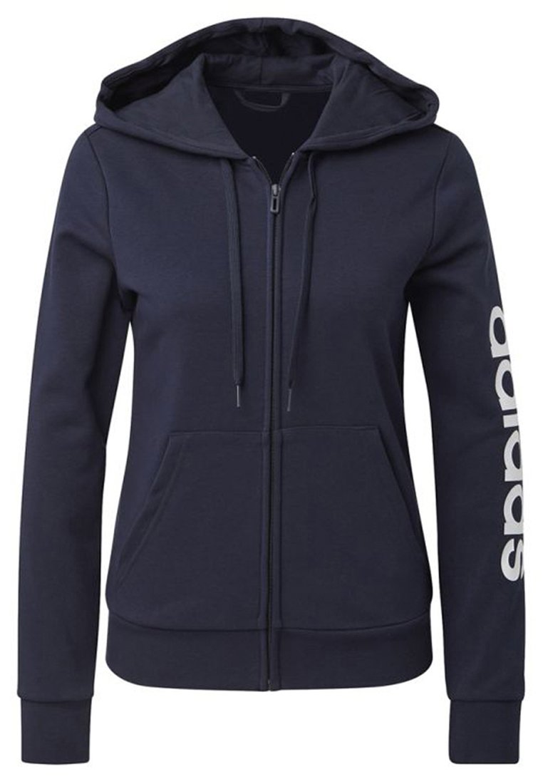 Bluza damska adidas W Essentials Linear FZ HD DU0648 ᐘ Desportivo