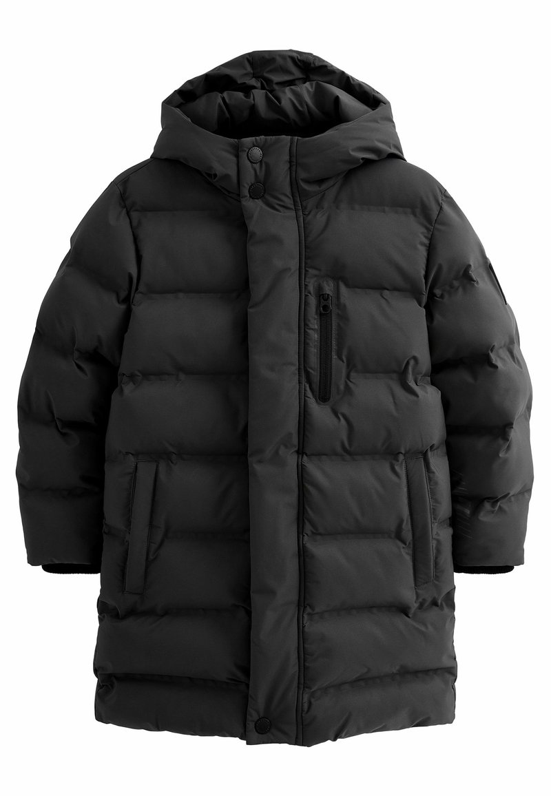 Next LONGLINE PUFFER STANDARD - Talvemantel - black
