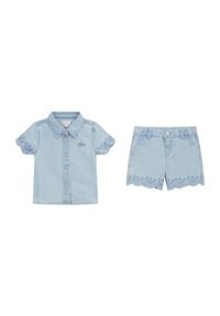Guess SET - Shorts di jeans - himmelblau
