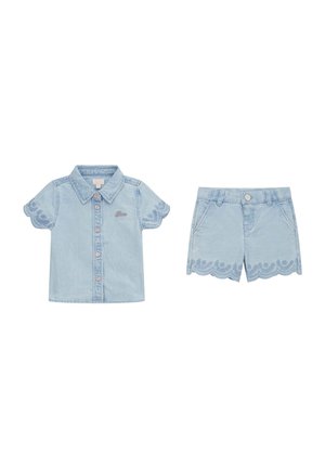 SET - Shorts di jeans - himmelblau