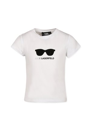 T-shirt print - blanc
