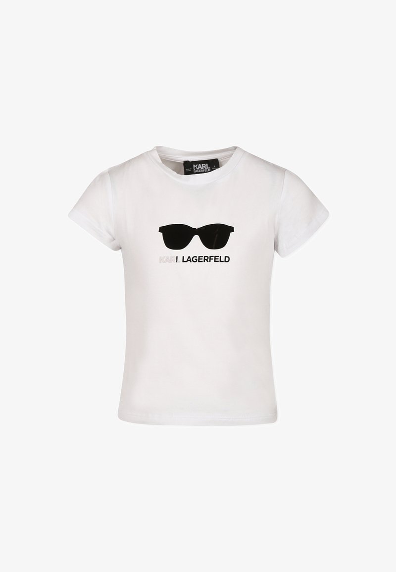 KARL LAGERFELD KIDS T-shirt imprimé - blanc