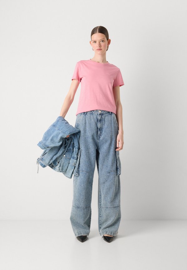 ESLA - Basic T-shirt - open purple2