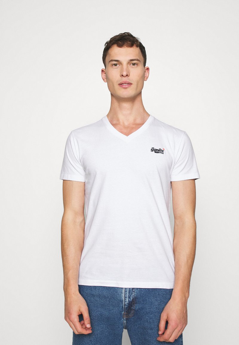 Superdry - CLASSIC TEE - T-paita - optic, Suurenna