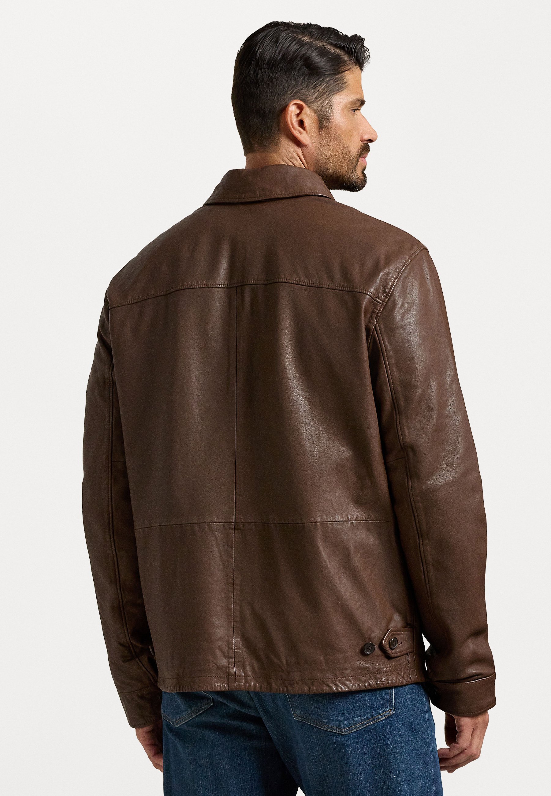 Polo Ralph Lauren Big & Tall LEATHER JACKET - Leather jacket