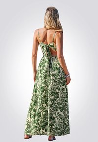 Cupshe TROPICAL PARADISE - Maxi šaty - dark green