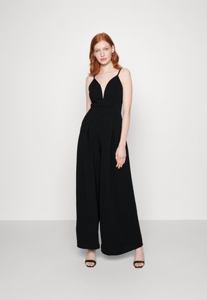 HAVANA WIDE LEG - Salopetă - black