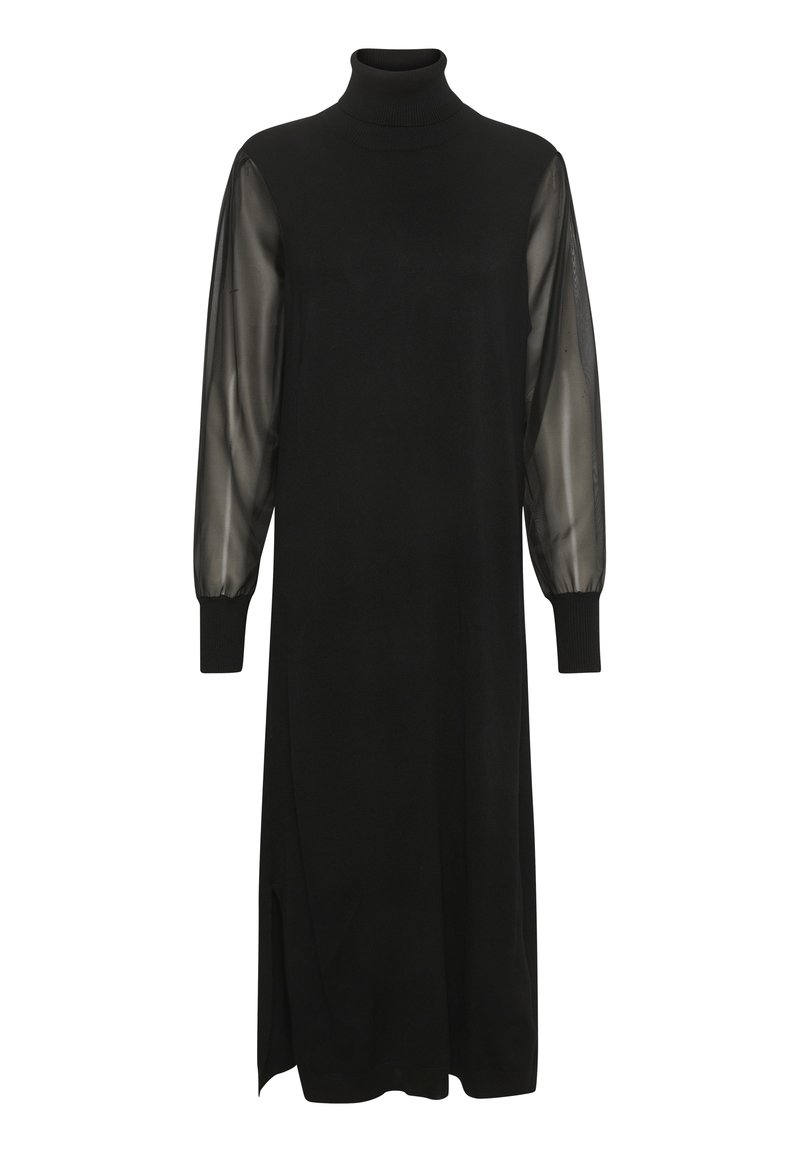 My Essential Wardrobe Gebreide jurk zwart