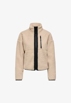 ONLY Play, Fleece jacket - beige/mottled beige