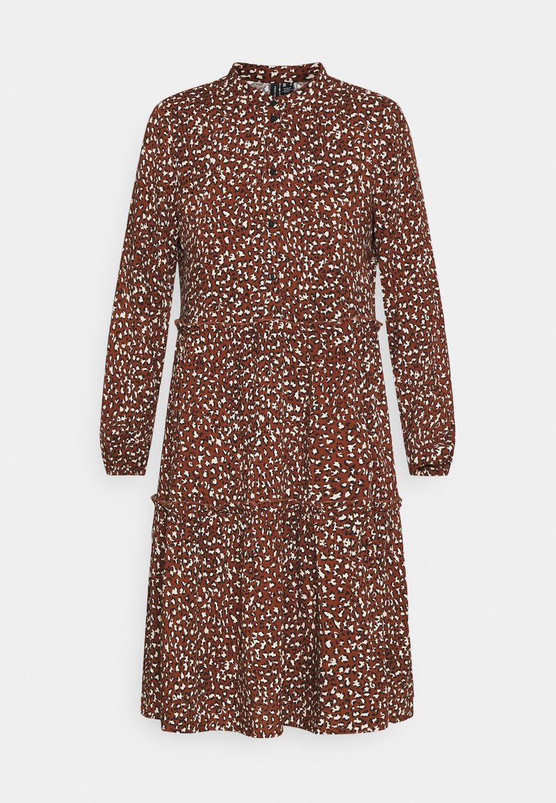 Vero Moda Blousejurk bruin