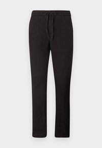 MEN DRAWSTING PANT - Pantalon classique - black