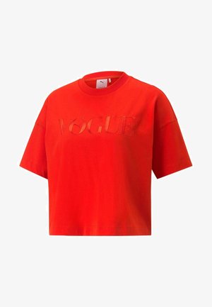 Puma VOGUE GRAPHIC TEE - T-shirt z nadrukiem
