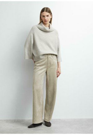 comma, HOSE - Stoffhose - beige