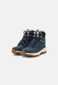 Jack Wolfskin EVERQUEST TEXAPORE W - Vinterstøvler - dark blue/off-white