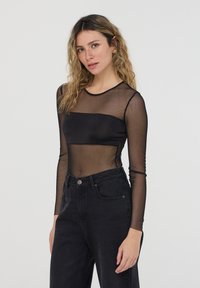 Terranova Maglietta a manica lunga - nero