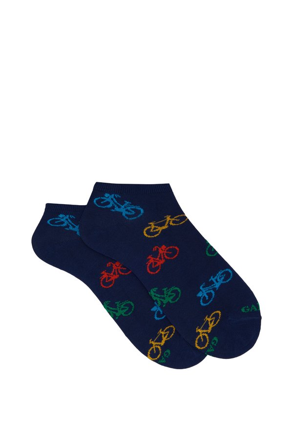 ANKLE BICYCLES PATTERNED - Socken - blu