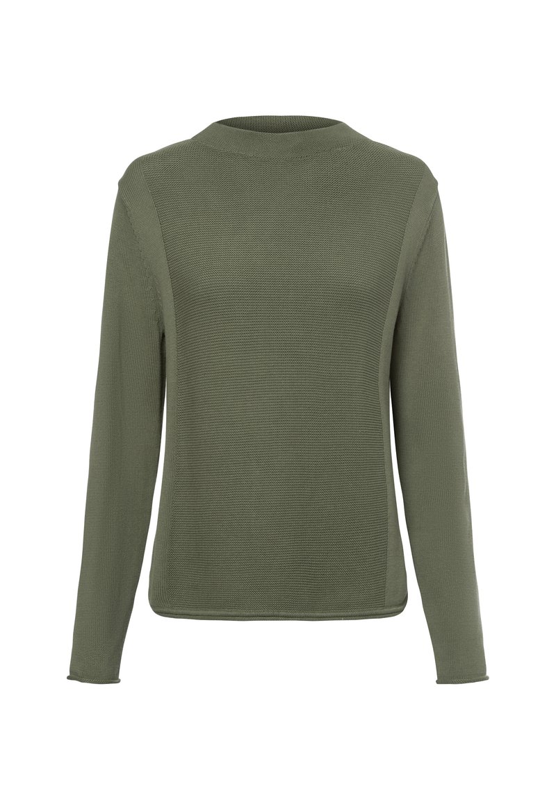 Marie Lund Strickpullover - schilf