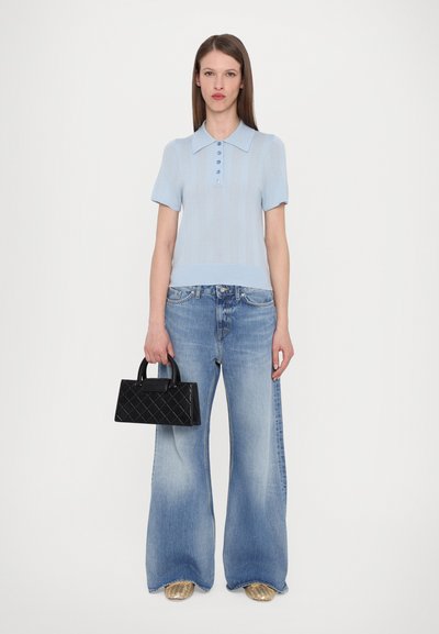 Tory Burch FLEMING TOP HANDLE - Håndtasker - black
